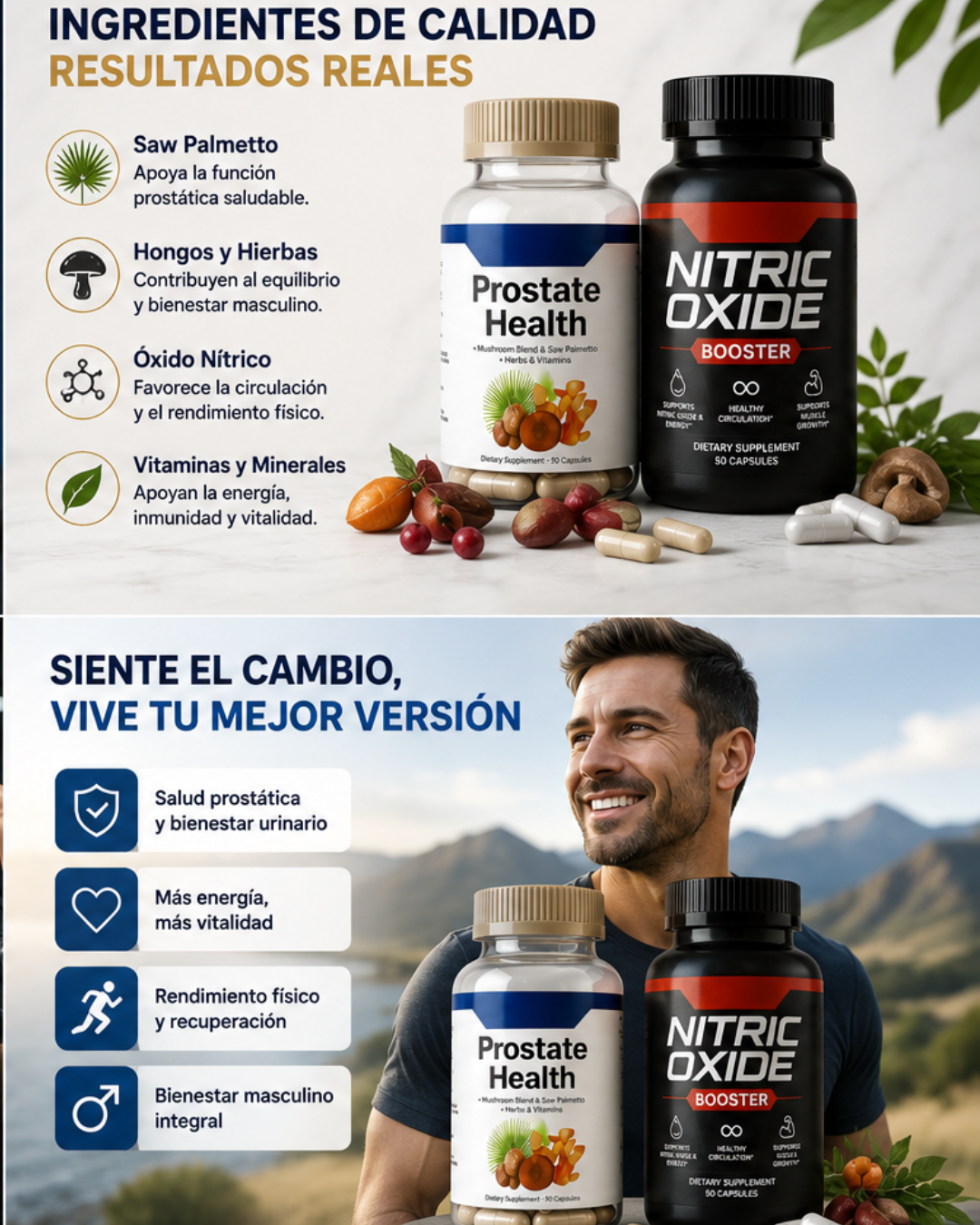 Combo Nitric Oxide + Prostate Health