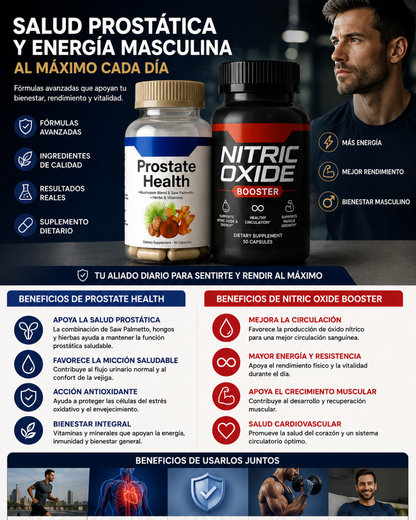 Combo Nitric Oxide + Prostate Health