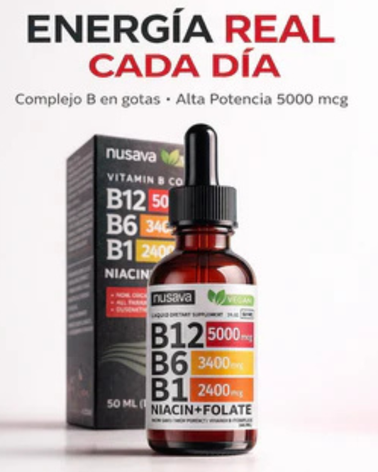 NUSAVA B12 | Complejo de Vitamina B